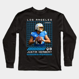 JUSTIN HERBERT - QB - LOS ANGELES CHARGERS Long Sleeve T-Shirt